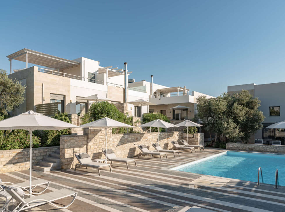 Eco Villa with a sensory driven design private pool.