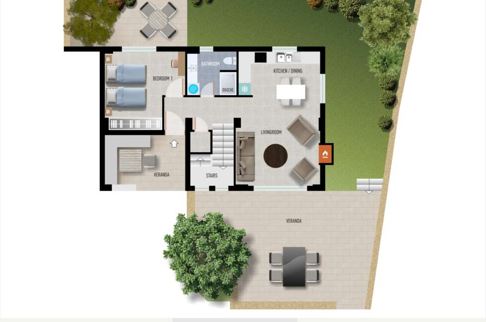 Lavender First Floor Plan